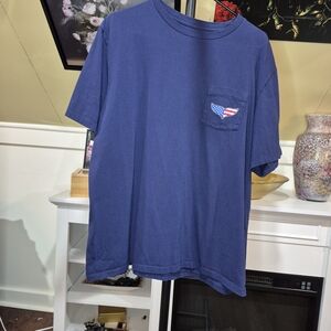 Vineyard Vines Navy Crewneck Tee